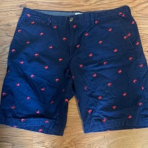 Men’s Embroidered Crab shorts